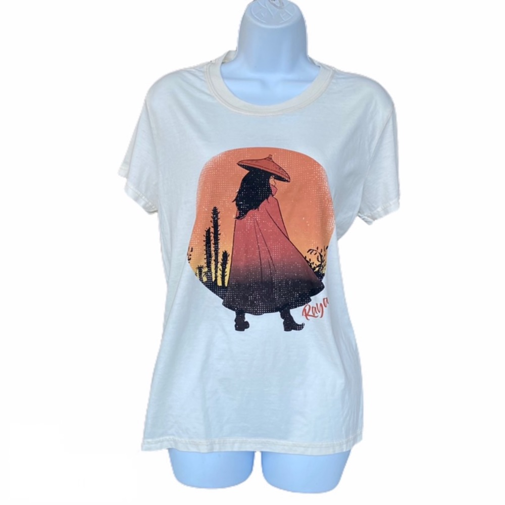 Disney Store Raya Last Dragon Cream New Tshirt